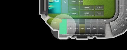 Seat view from Sideline