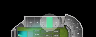 Seat view from Sideline