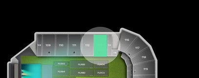 Seat view from Sideline