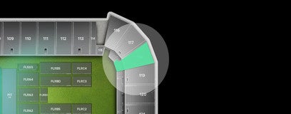 Seat view from Endzone