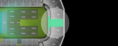 Seat view from Endzone