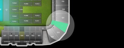 Seat view from Endzone