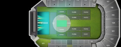 Seat view from Floor