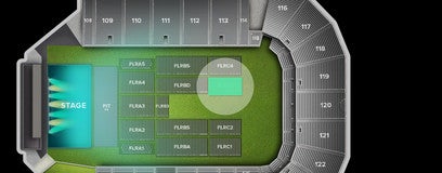 Seat view from Floor