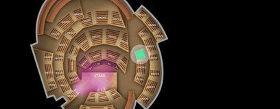 Seat view from Dress Circle