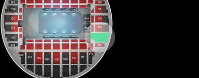 Seat view from Lower