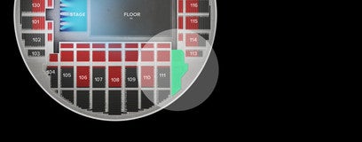 Seat view from Lower