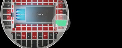 Seat view from Lower
