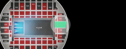 Seat view from Lower