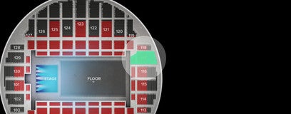 Seat view from Lower
