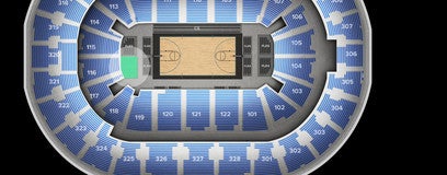 Seat view from Courtside