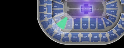 Seat view from Lower