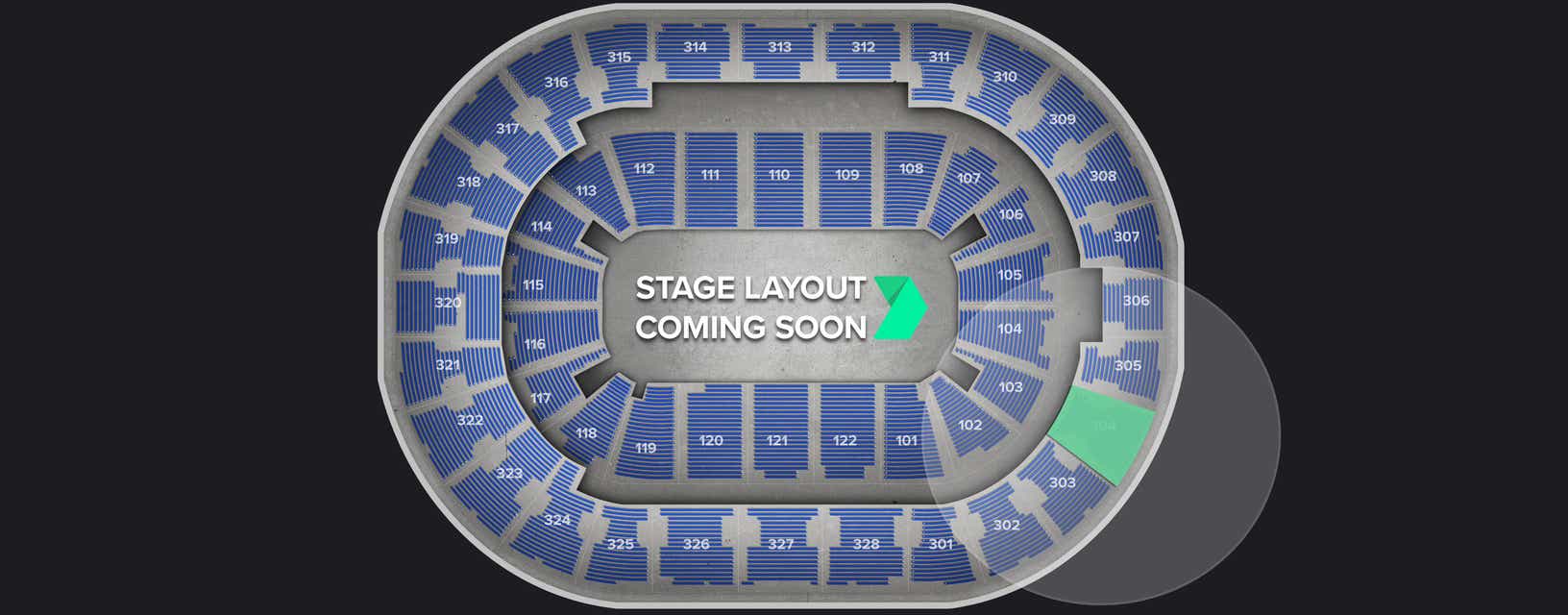 Seat view from Upper