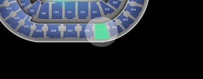 Seat view from Upper