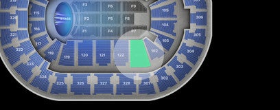 Seat view from Lower Level