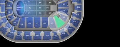 Seat view from Lower