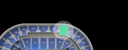 Seat view from Upper Level