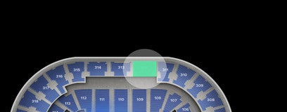 Seat view from Upper Level