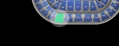 Seat view from Upper Level