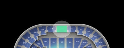 Seat view from Upper