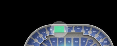 Seat view from Upper Level