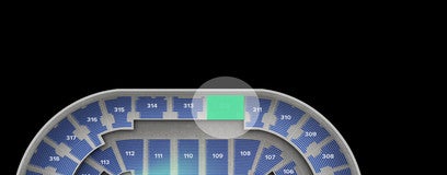 Seat view from Upper Level