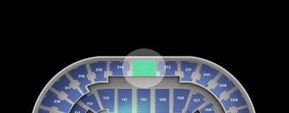 Seat view from Upper
