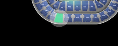 Seat view from Upper Level