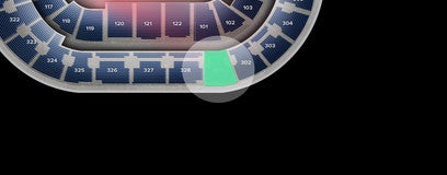 Seat view from Upper