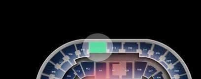 Seat view from Upper