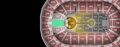 Seat view from Lower