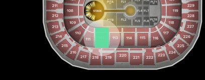 Seat view from Lower