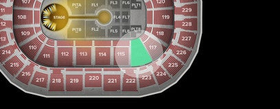 Seat view from Lower