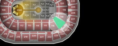 Seat view from Lower