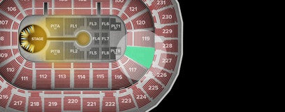 Seat view from Lower