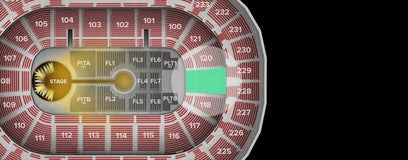 Seat view from Lower