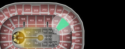 Seat view from Lower