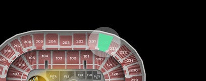 Seat view from Upper