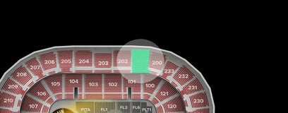 Seat view from Upper