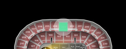 Seat view from Upper