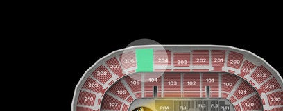 Seat view from Upper