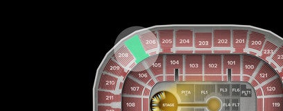 Seat view from Upper