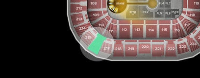 Seat view from Upper