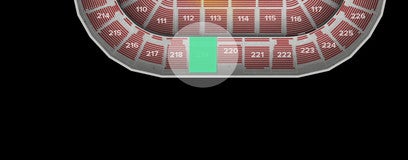 Seat view from Upper