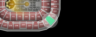 Seat view from Upper