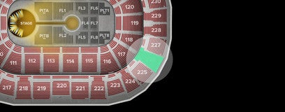 Seat view from Upper