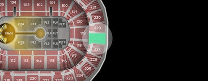 Seat view from Upper