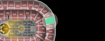 Seat view from Upper