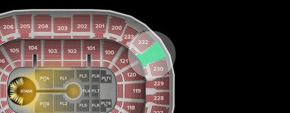 Seat view from Upper