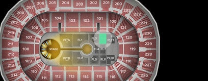 Seat view from Floor